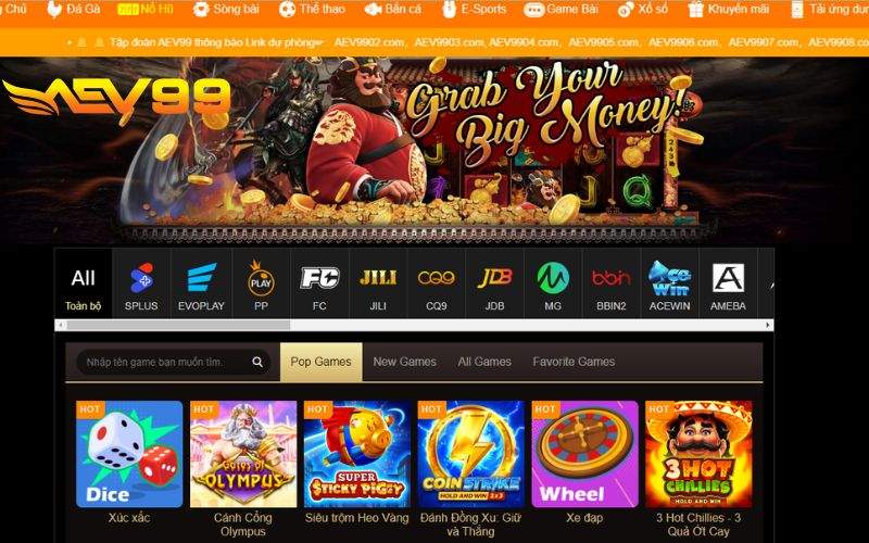 Đa dạng trò chơi slot, săn jackpot cực khủng Đa dạng trò chơi slot, săn jackpot cực khủng