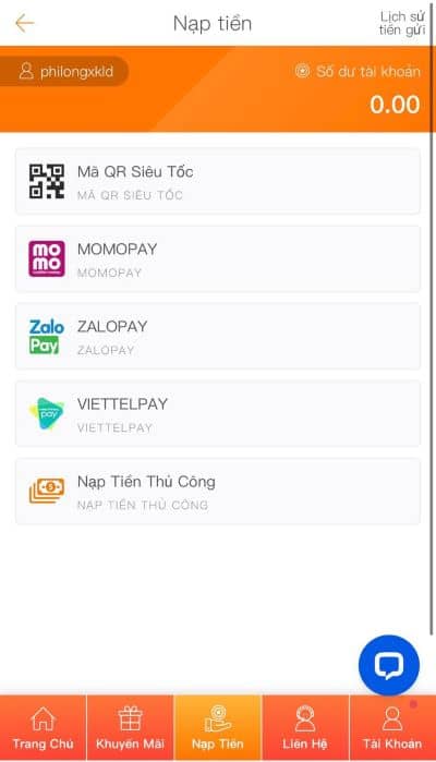 Nạp tiền vào tài khoản cá nhân trên web AEV99 Nạp tiền vào tài khoản cá nhân trên web AEV99