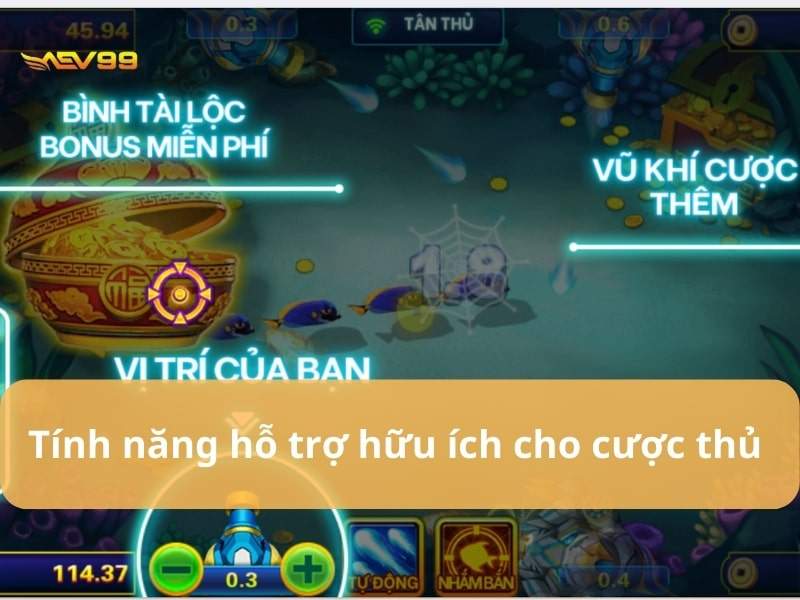 Các tính năng hỗ trợ thông minh để hạ gục mục tiêu dễ dàng Các tính năng hỗ trợ thông minh để hạ gục mục tiêu dễ dàng